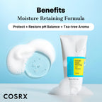 COSRX Low pH Good Morning Gel Face Cleanser, Gentle Face Wash, 5.07 fl oz | Daily Mild Care for Sensitive Skin, Gentle Cleanser, pH Balancing, Tea Tree Oil, Gentle Sebum, Pore Control, Korean Skin Care