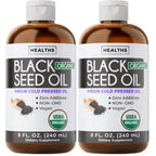 USDA Organic Black Seed Oil Liquid (4 fl oz) Premium Cold-Pressed Nigella Sativa Producing Pure Black Cumin Seed Oil - Antioxidant Supplement - Vegan, Gluten-Free, & Non-GMO (No Pills or Capsules)