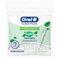Buy now Oral-B Burst of Scope Dental Floss Picks, Fresh Mint, 75 Count Each, Pack of 6 (450 Count Total) at indiglob india