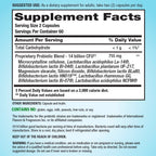 PB8 Probiotic | 14 Billion CFU | 120 Capsules | 8 Strains | for Women and Men | Gluten, Soy, and Milk Free Supplement