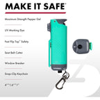 Buy now SABRE Safe Escape 3-In-1 Pepper Gel With Seat Belt Cutter & Window Breaker, Maximum Strength Pepper Spray, Snap Clip Keychain for Easy Carry & Fast Access, 0.54 fl oz, Easy to Use Fast Flip Top Safety at indiglob india