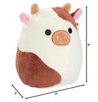 Buy now Squishmallows Original 5-Inch Ronnie The Brown Cow - Official Jazwares Little Plush - Collectible Soft & Squishy Mini Stuffed Animal Toy - Stocking Stuffer Gift for Kids, Girls & Boys at indiglob india