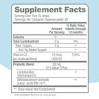 Culturelle Baby Probiotic Drops + Vitamin D, Immune & Digestive Health* 9ml | Lactobacillus rhamnosus GG & Bifidobacterium lactis BB-12® Strains, 5-Drop Dose, 100% AAP Daily Vitamin D, Ages 0-12 Mos