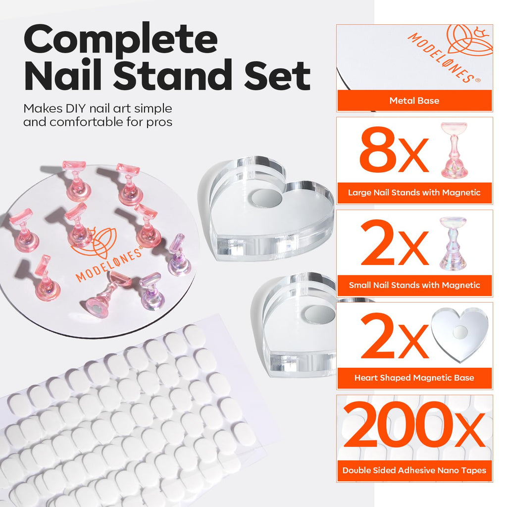 Modelones 360 pcs Short Almond Nail Tips for DIY nail art. 100% genuine quality with a variety of sizes for precision.