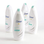 Dove Sulfate Free and Hypoallergenic, Sensitive Skin Body Wash, 22 Fl Oz (Pack of 4)