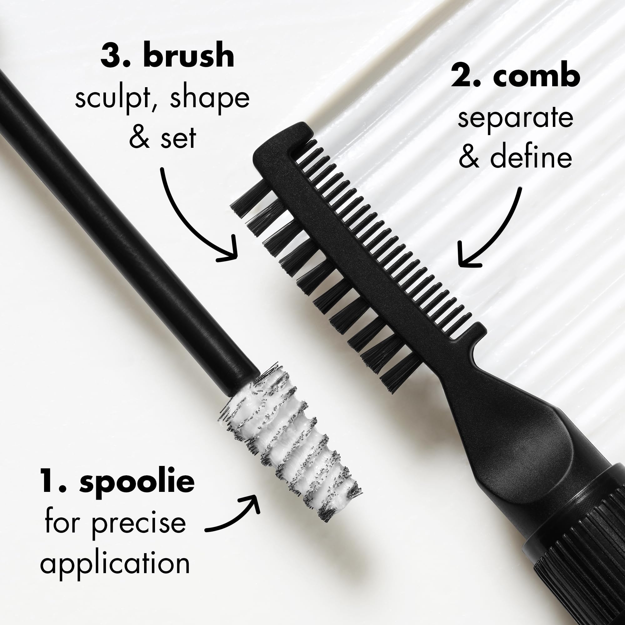 e.l.f. Brow Laminating Gel | Strong-Hold, Clear-Drying & Water-Resistant Brow Gel Creates Laminated Brows, Comb & Sculpt Brows, Vegan & Cruelty-free