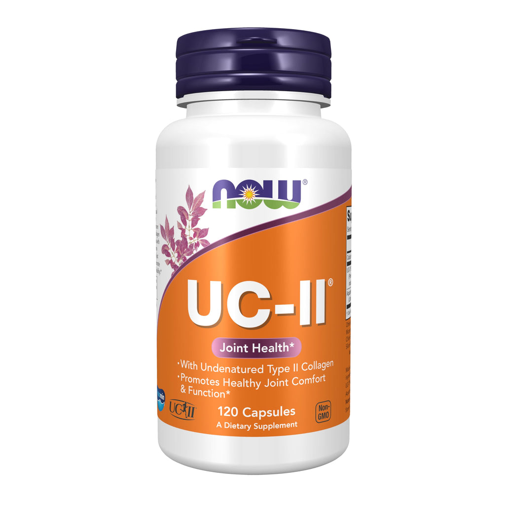 NOW Foods Supplements, UC-II Type II Collagen with Undenatured Type II Collagen, 60 Veg Capsules