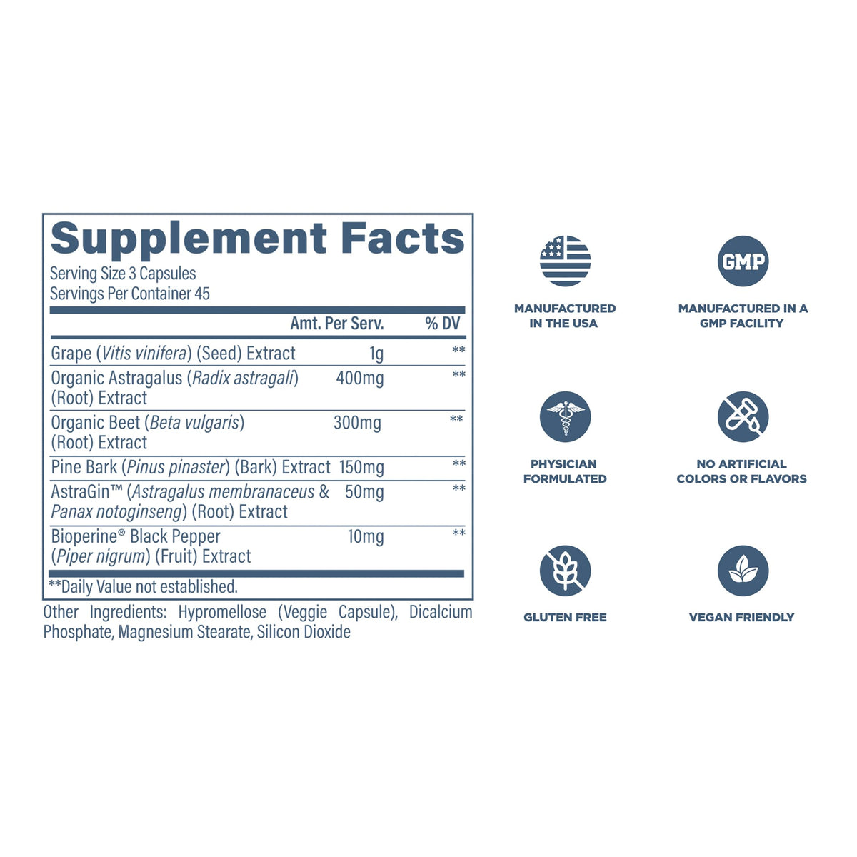 Revive MD Kidney Support Supplement for Men & Women – Kidney Cleanse & Detox Capsules for Overall Health & Function – Vegan-Friendly, Gluten-Free & Soy-Free (135 Vegetarian Capsules, 45 Servings)