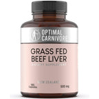 Beef Organ Supplement for Men | Grass-Fed Testicle, Blood, Liver, Heart & Bone Marrow | Primal Energy, Stamina & Daily Performance | 90-Day Supply