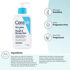 CeraVe Salicylic Acid Lotion, Body Lotion for Rough & Bumpy Skin, 8oz | Skin Care, Smooths Rough Skin with Vitamin D, Hyaluronic Acid and Lactic Acid In A Fragrance Free, Allergy Tested Formula