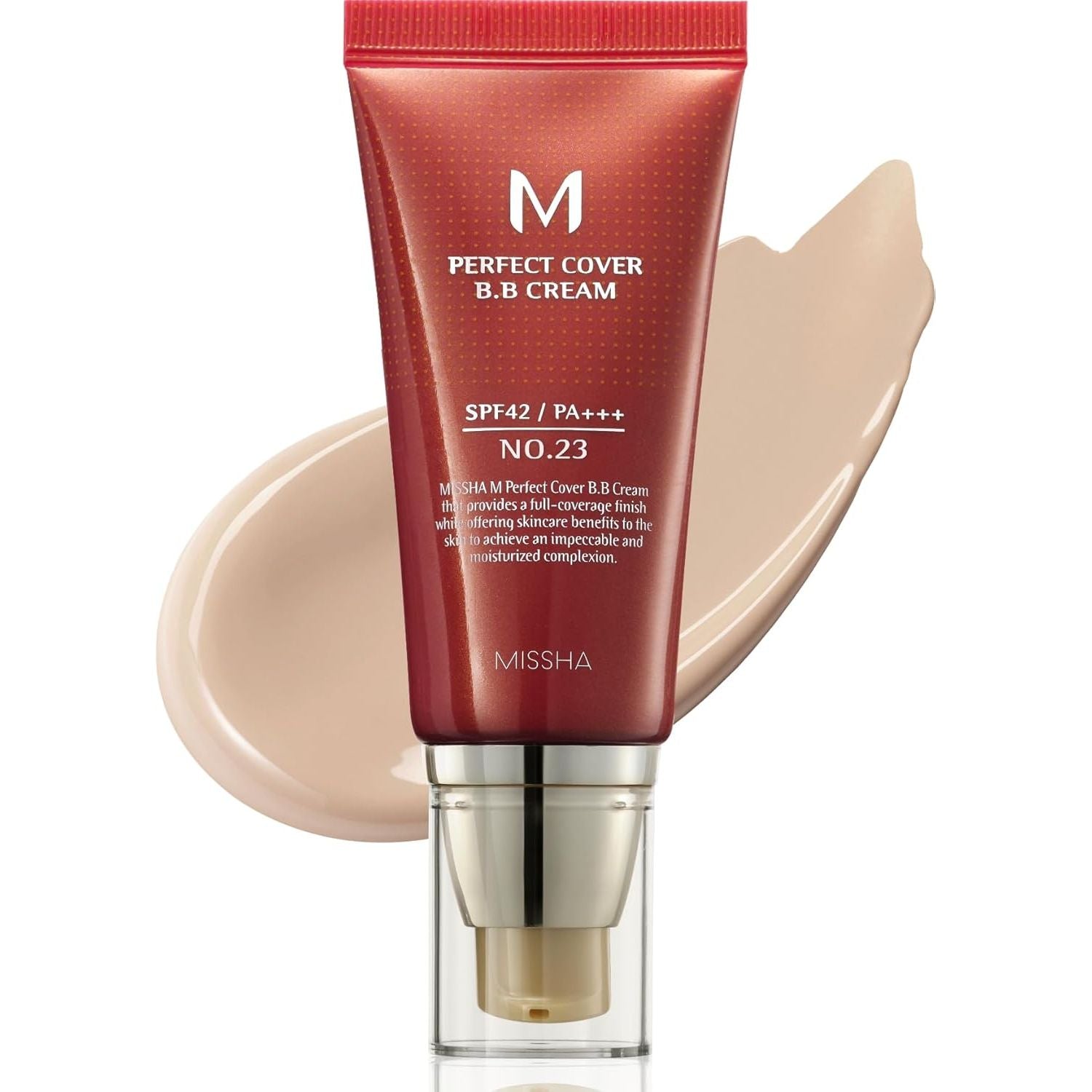Buy now MISSHA M Perfect Cover BB Cream No.13 Bright Beige - Fair with Cool Undertone SPF 42 PA +++ 1.69 Fl Oz - Tinted Moisturizer with SPF 1.69 Fl Oz (Pack of 1) No.23 (Natural Beige) at indiglob india