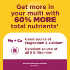 Nature Made Advanced Womens Gummy Multivitamins, 90 Multi Vitamin Gummies | Multivitamin Gummies for Women with Magnesium Citrate, Calcium, & B Vitamins, Daily Nutritional Support, 30 Day Supply
