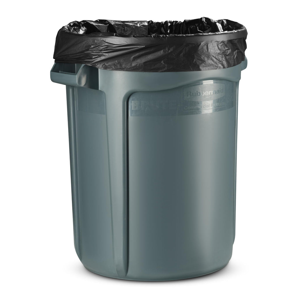 55-60 Gallon Trash Bags Heavy Duty, Bulk 150 Pack Large Black, Made in USA