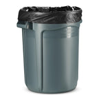 55-60 Gallon Trash Bags Heavy Duty, Bulk 150 Pack Large Black, Made in USA