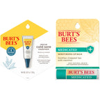 Buy now Burt's Bees Cold Sore Treatment and Medicated Lip Balm, With Menthol and Eucalyptus Oil, Natural Origin Skincare, 2 Tubes, 0.07 oz./0.15 oz. at indiglob india