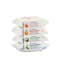 Buy now Spascriptions™ Anti-Aging, Brightening, Moisturizing & Pore Refining Towelettes Removes Waterproof Makeup, Revives with Collagen, Vitamin C, Coconut Oil, and Aloe Hypoallergenic, 120 Ct. 4 Pack at indiglob india