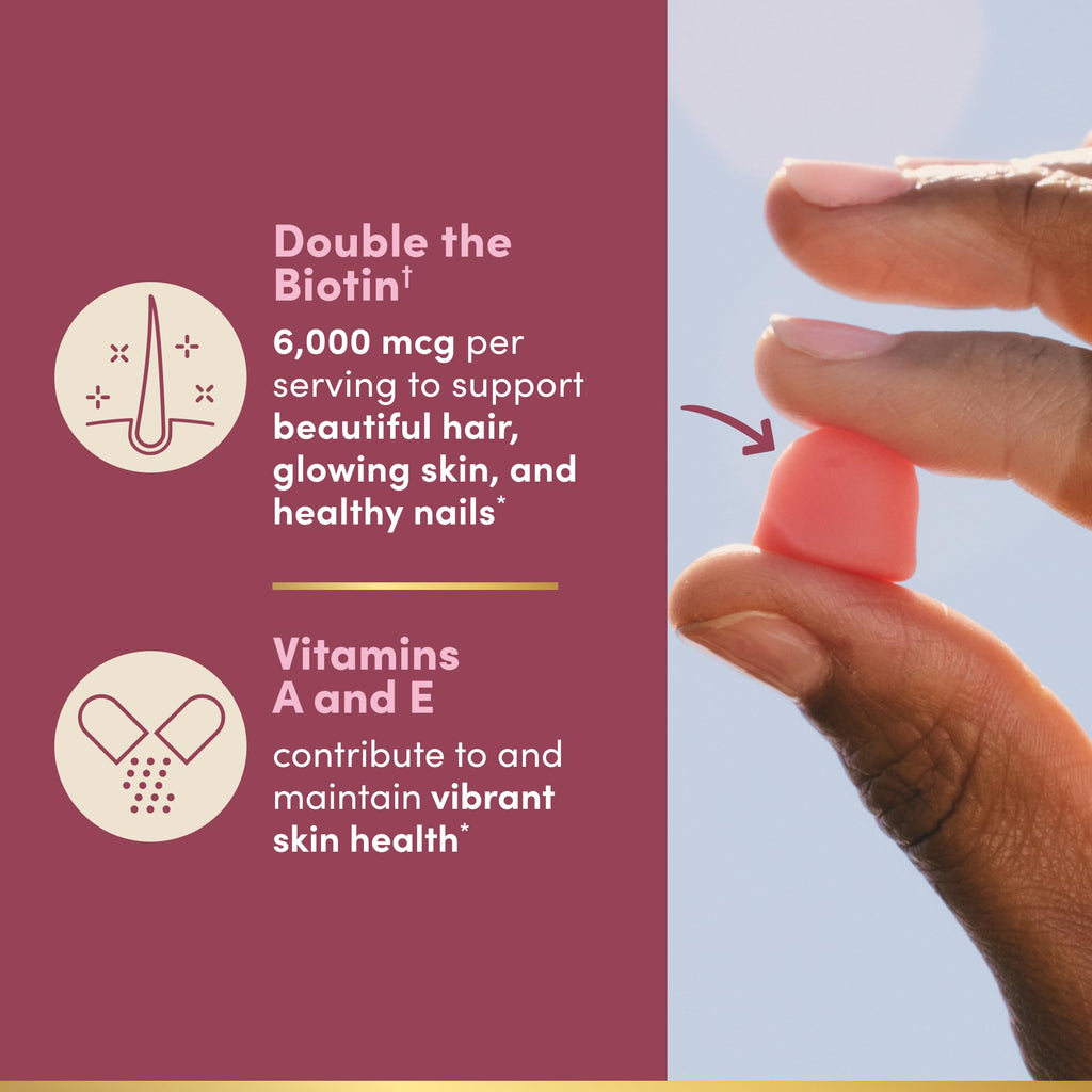 Nature's Bounty Optimal Solutions Advanced Hair, Skin & Nail Pectin Gummies