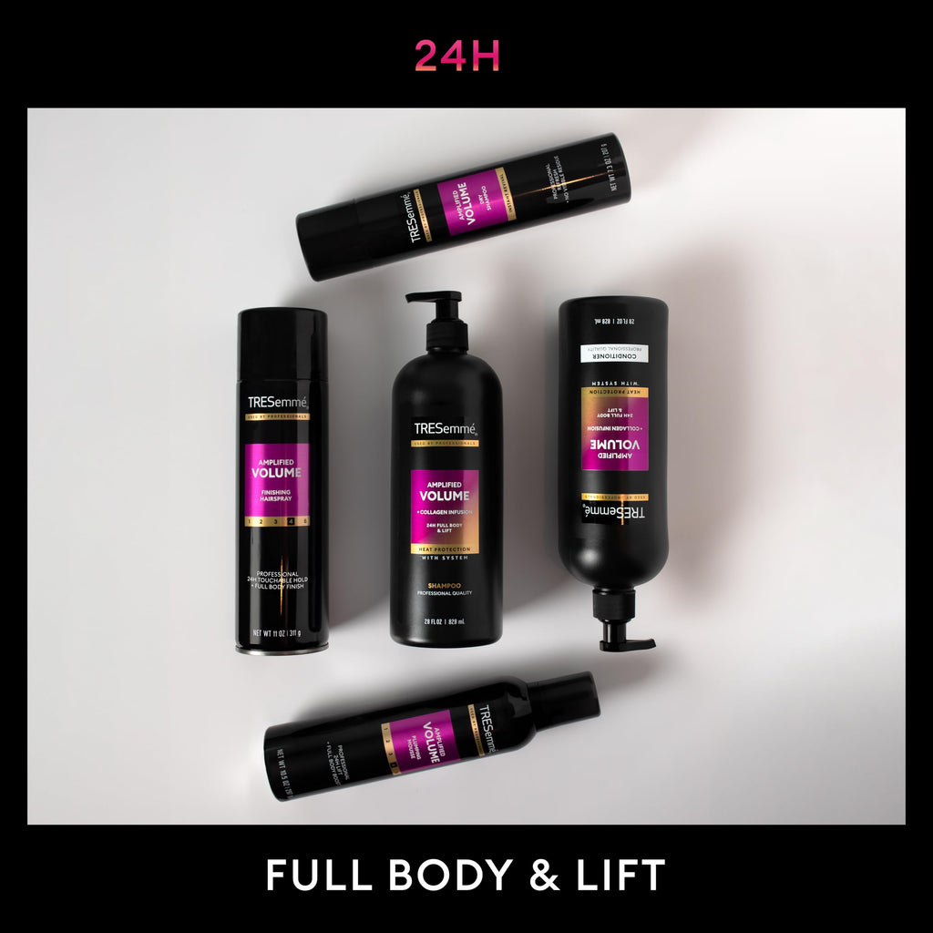 TRESemmé Hair Mousse Amplified Volume for 24H Lift 10.5 Fl Oz | Volumizing Mousse, Hair Volumizer, Mousse Hair Foam