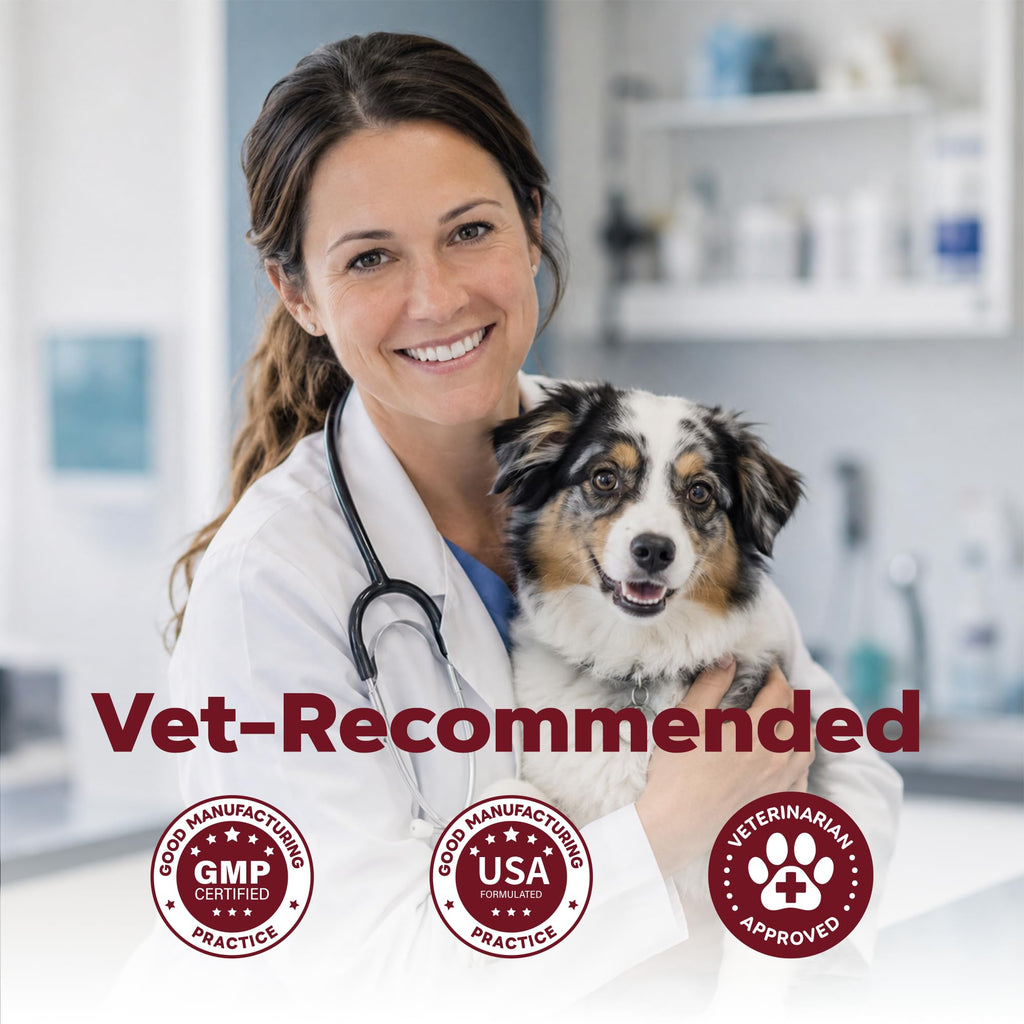 Dewormer for Dogs（Fenbendazole），Treatment and Control of Tapeworm，Roundworm，Hookworm，Whipworms，Lungworm & Giardia for All Ages & Breeds Dogs, Palatable Beef Flavor，Easy Dosing，30 Tablets