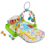 Buy now Fisher-Price Baby Playmat Deluxe Kick & Play Piano Gym for Learning & 2 Maracas Soft Rattles for Newborn to Toddler Play Ages 0+ Months at indiglob india