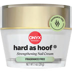 Onyx Professional Hard as Hoof Nail Strengthening Cream, Island Coconut Scent - Nail Growth and Conditioning Cuticle Cream Stops Splits, Chips, Cracks & Strengthens Nails, 1 oz