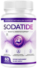 Sodatide Capsules - Official Sodatide Pills Advanced Premium Formula for Overall Wellness, 60 Capsules for 1 Month