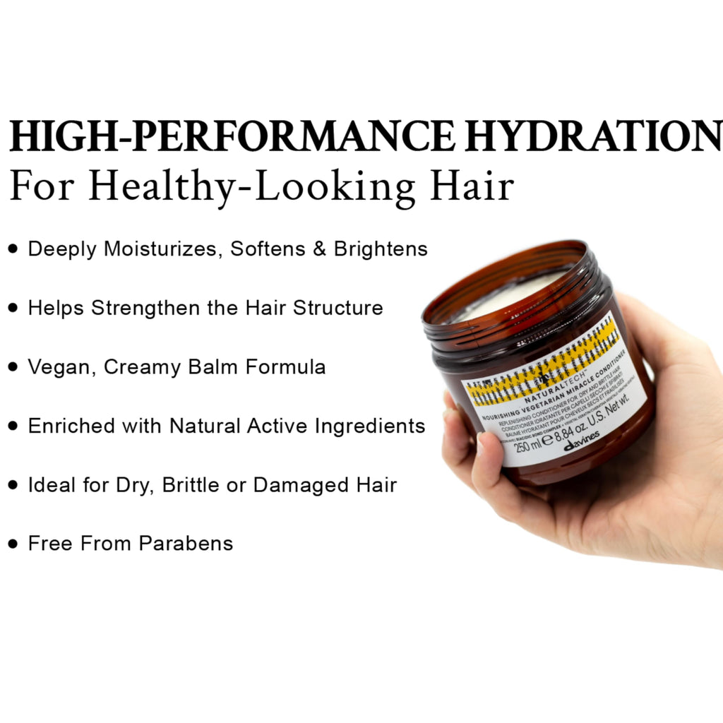 Naturaltech Vegetarian Miracle Conditioner repairs damaged & fragile hair