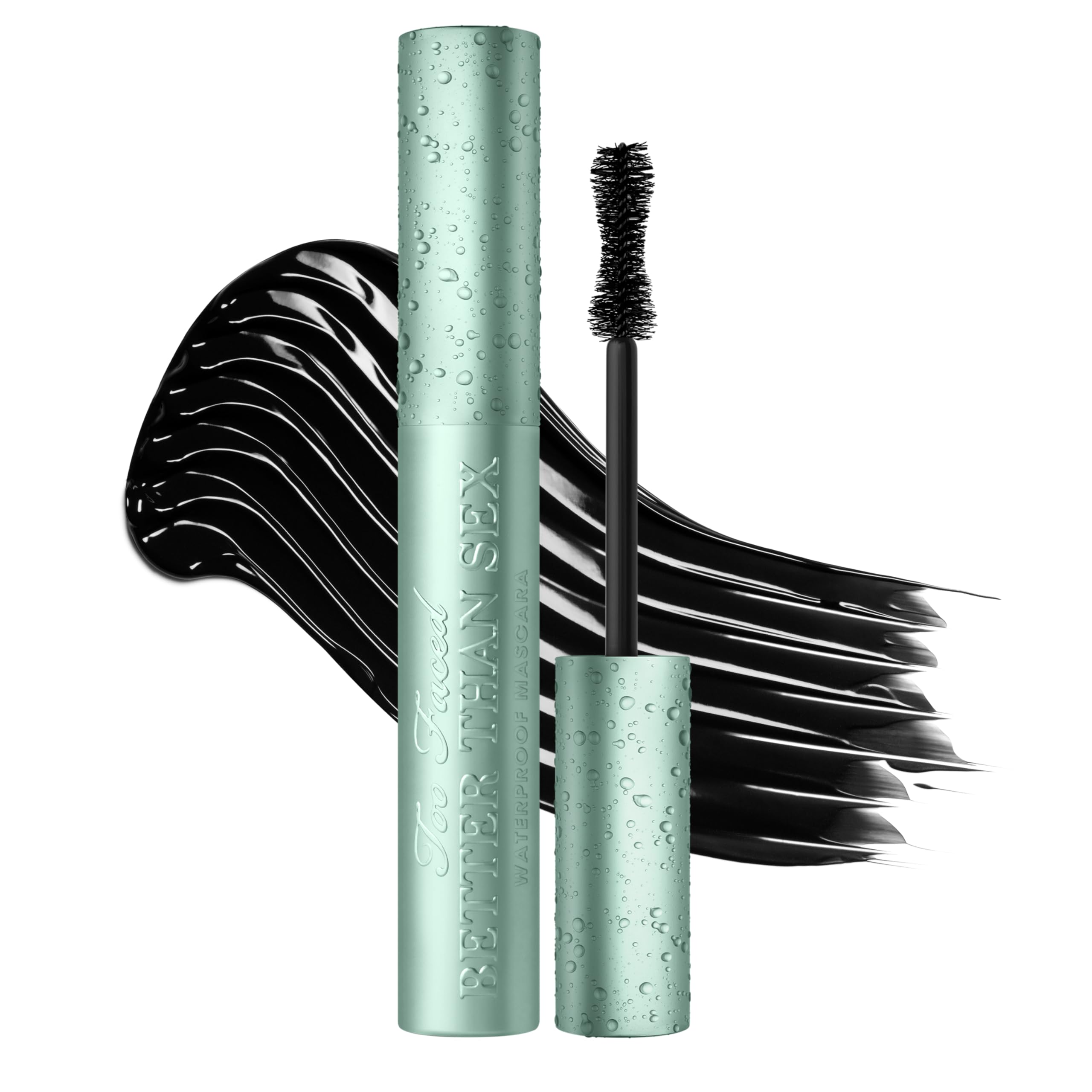 Too Faced Better Than Sex Waterproof Mascara | Volume + Length with Hourglass Brush