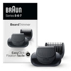 Buy now Braun EasyClick Cleansing Brush Attachment for Series 5, 6 and 7 Electric Razors, Compatible with Electric Shavers 5018s, 5020s, 6075cc, 7071cc, 7075cc, 7085cc, 7020s, 5050cs, 6020s, 6072cc, 7027cs 6 Piece Set Beard Trimmer Attachment at indiglob india