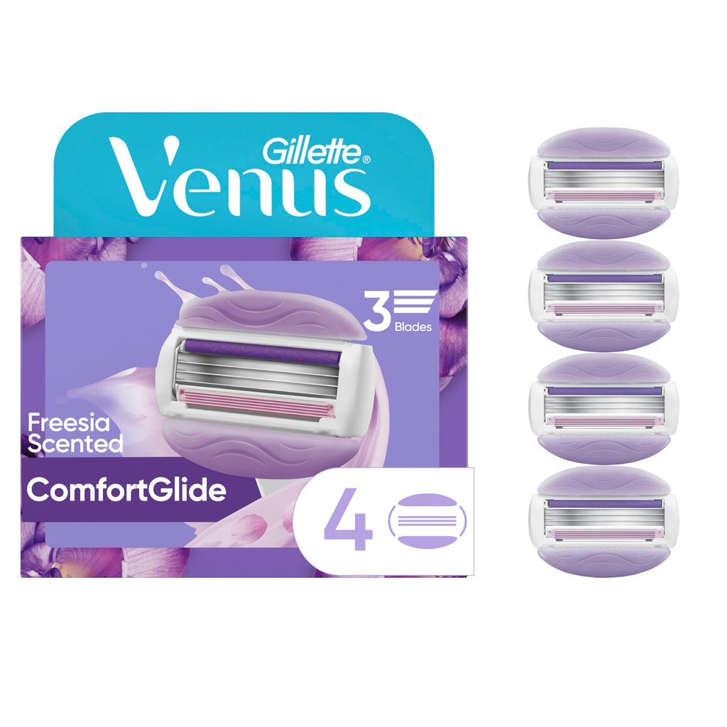Gillette Venus ComfortGlide Freesia Women's Razor - 1 handle + 2 refills