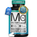 Spectrum 5 Magnesium | 5-in-1 Complex | + 72 Trace Minerals for Enhanced Absorption | Irish Sea Sourced | 500mg per Serving | Third Party Tested, GMP Certified