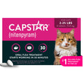 Capstar Oral Flea Tablets Cats 2-25 lbs, Nitenpyram, 6-Dose