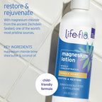 Buy now LIFE-FLO Magnesium Lotion - New, Improved Magnesium Chloride from Zechstein Seabed - Soothes Muscles, Joints When Massaged into Skin - Great for Kids, Hypoallergenic, 8oz Pack of 1, Vanilla at indiglob india