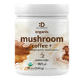 Organic Mushroom Coffee, 10oz – 10 Adaptogenic Mushrooms with Arabica Coffee + MCT Oil for Smooth Flavor – Turkey Tail, Lions Mane, Cordyceps, Chaga, Reishi – Immune, Energy,& Brain Support Supplement