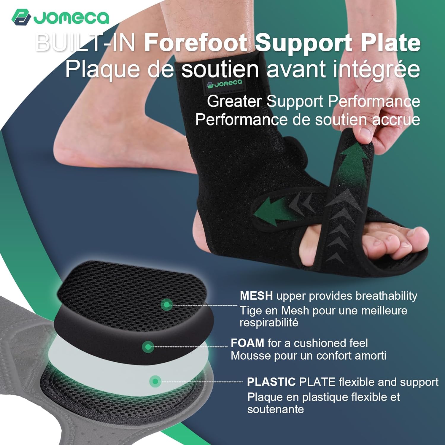 Buy now Drop Foot Brace with Arch Support, Adjustable AFO Foot Orthosis Brace for Walking, Relieve the Instability of Lower Limbs by MS, TBI, Stroke, Cerebral Palsy, Fracture (Right, X-Large) at indiglob india