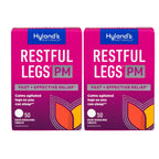 Hyland's Restful Legs PM, Nighttime Formula, Calms Agitated Legs so You Can Sleep, 50 Quick Dissolving Tablets (Pack of 2)