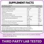 VITBOOST Biotin with Hyaluronic Acid, Collagen and Keratin - 60Ct, 25000mcg | Hair Growth Vitamins for Men and Women - Nails and Skin, USA Made - Third Party Tested, B1, B2, B3, B6, B7 Complex