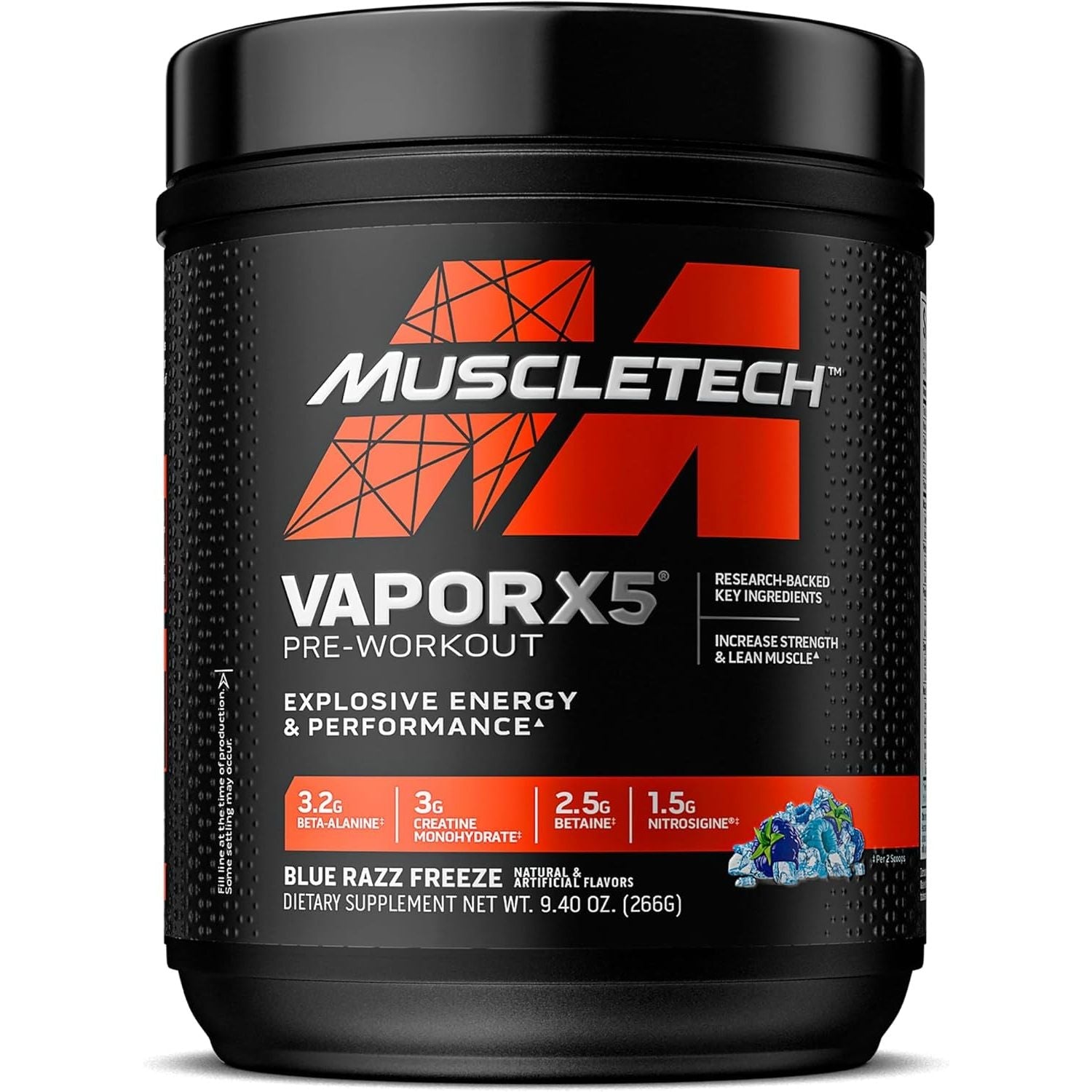 Buy now MuscleTech Pre-Workout Powder, Vapor X5 - Sports Nutrition Muscle Building Supplements for Women & Men - Intense Muscle Pump Energy Powder Drink Mix - Miami Spring Break, 272g (30 Servings) 9.4 Ounce (Pack of 1) Pre Workout Blue Raspberry Fusion at indiglob india