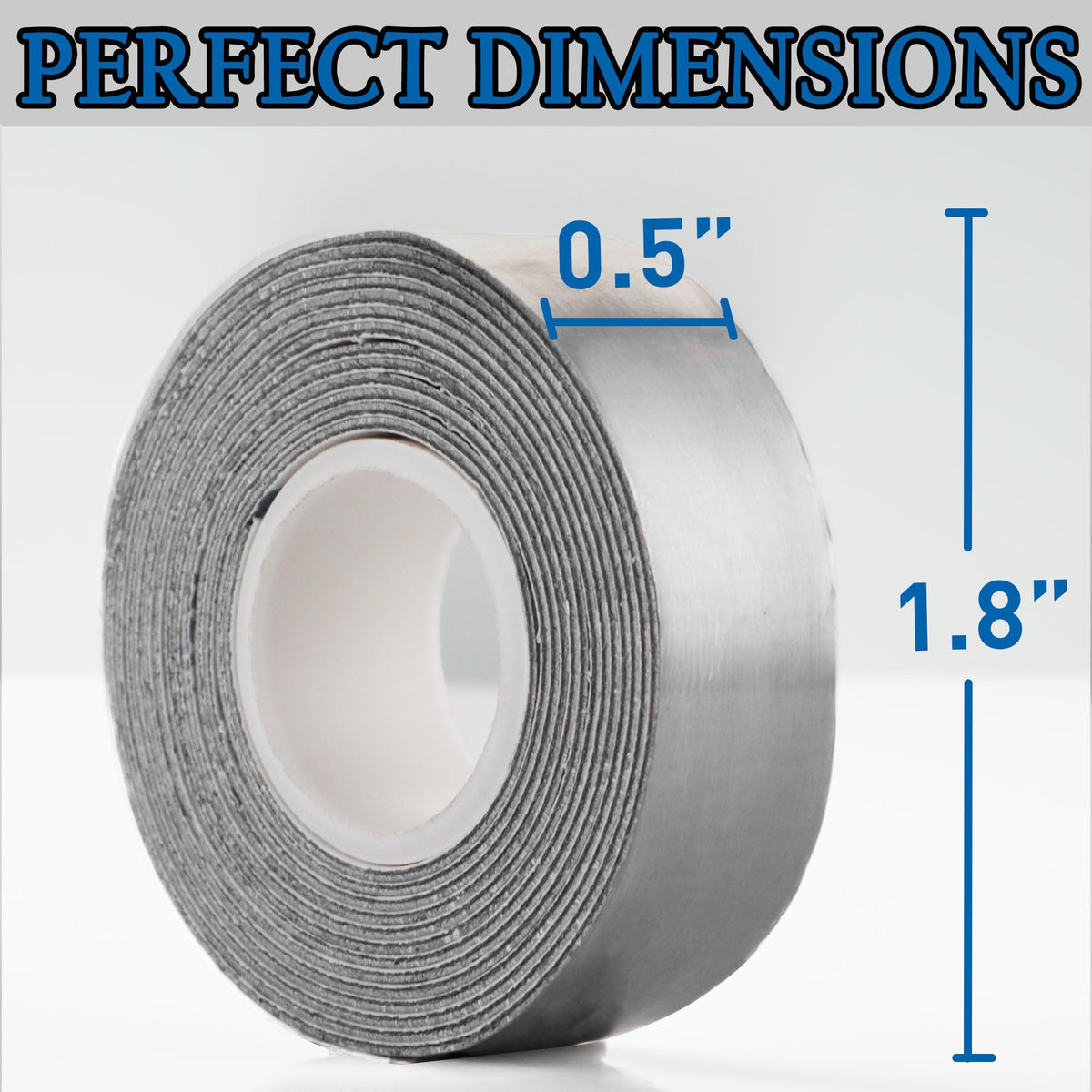 2 Grams Per Inch Golf Lead Tape | 1/2''x 60'' Adhesive Lead Tape | Add Swing Weight for Golf Tennis Racket Pickleball Paddle Adjust Weight