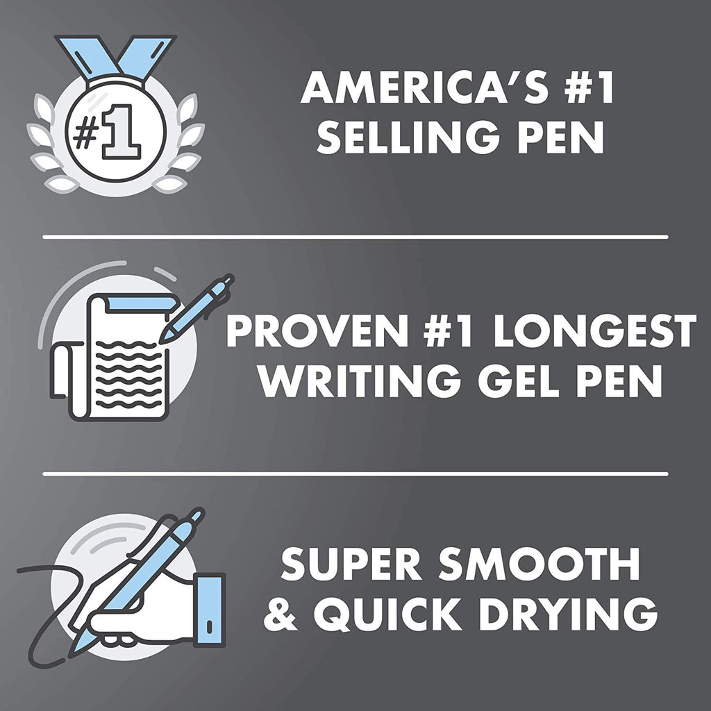 PILOT G2 Premium Gel Ink Pens, Fine Point 0.7mm, Assorted Inks, 8 Count