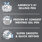 PILOT G2 Premium Gel Ink Pens, Fine Point 0.7mm, Assorted Inks, 8 Count