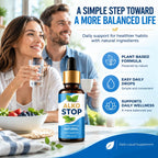 ALKO STOP Drops, Herbal Balance Drops, Natural Plant-Based Essence for Calm Focus & Clarity, Control Support, Emotional Balance Aid, Wellness Routine Drops for a Centered Lifestyle, 60ml/2 Fl Oz
