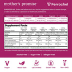 Mother's Promise Organic Liquid Iron Supplement for Women, 16 Fl Oz