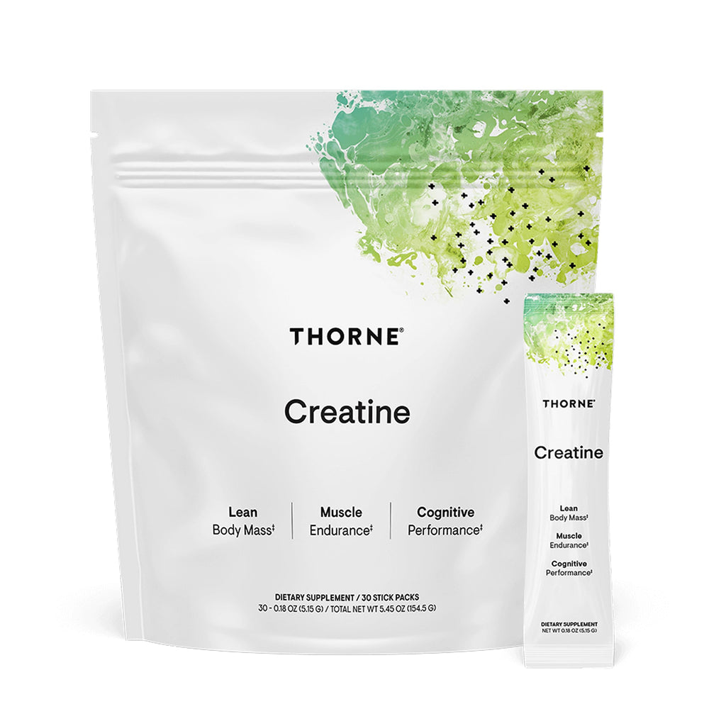 THORNE Creatine, Micronized Creatine Monohydrate Powder, 90 Servings | Supports Lean Muscle Mass, Endurance & Cognitive Function*, Unflavored, 5 g per Serving, NSF Certified for Sport