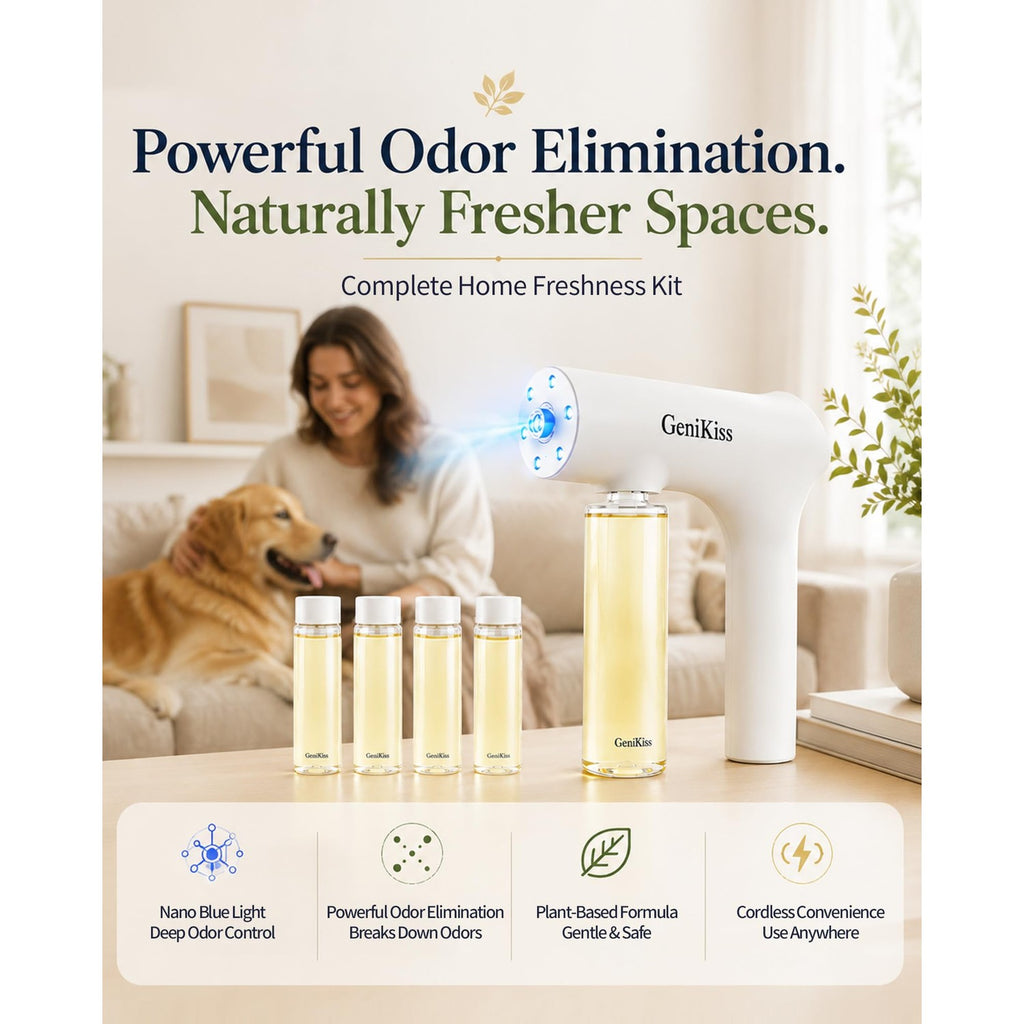 Nano Blue Light Deodorizer Spray Refill Pet & Home Odor Eliminator