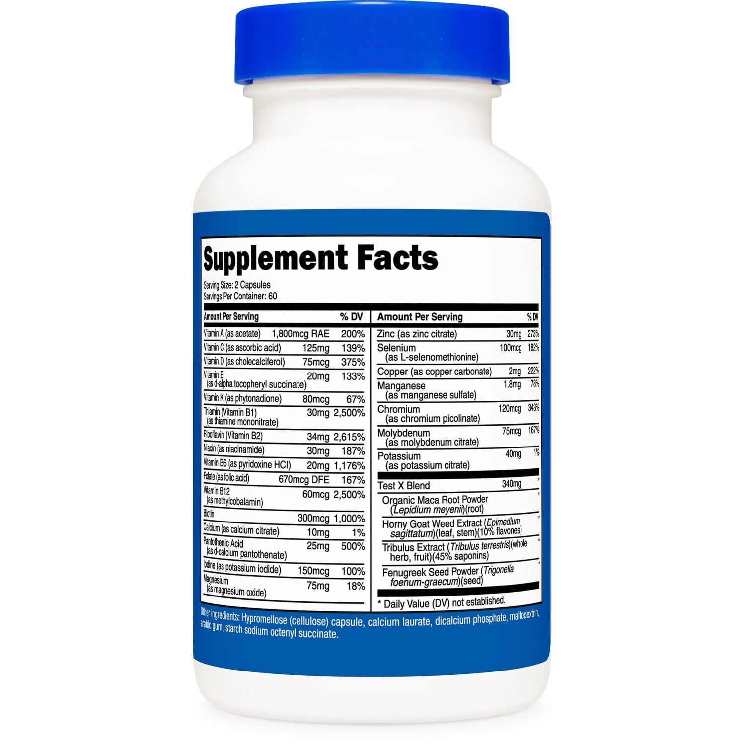 Nutricost Multivitamin for Men 120 Capsules (3 Bottles) - Vitamins and Minerals for The Healthy Man