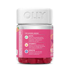 OLLY Hair Skin and Nails Gummies, Undeniable Beauty, Biotin - 60 Count