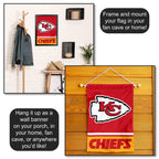 Kansas City Chiefs Double Sided Garden Flag