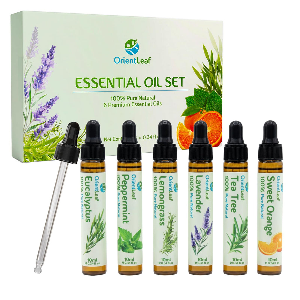 Essential Oil Gift Set, Blends for Diffusers, Aromatherapy, Humidifiers