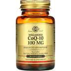 Buy now Solgar Megasorb CoQ-10 100 mg, 90 Softgels - Supports Healthy Aging - Coenzyme Q10 Supplement - Enhanced Absorption - Non-GMO, Gluten Free, Dairy Free - 90 Servings at indiglob india